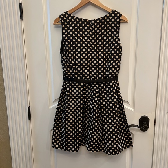Pink owl polkadot dress from ModCloth. Never worn - Picture 3 of 4